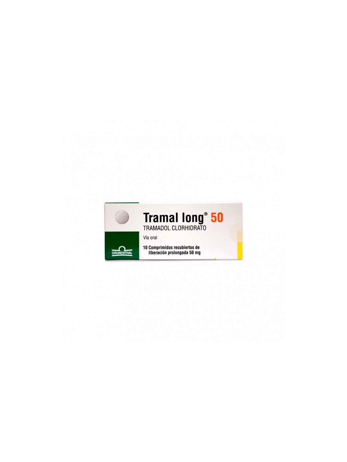 TRAMAL LONG 50MG X  X 10COM REC