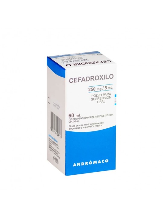 CEFADROXILO 250mg/5ml JBE.X60ML