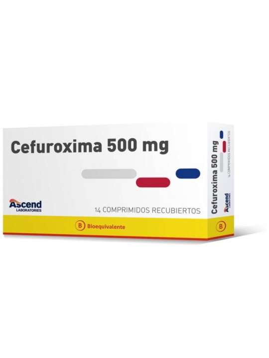 CEFUROXIMA 500 MG X 14 COMP