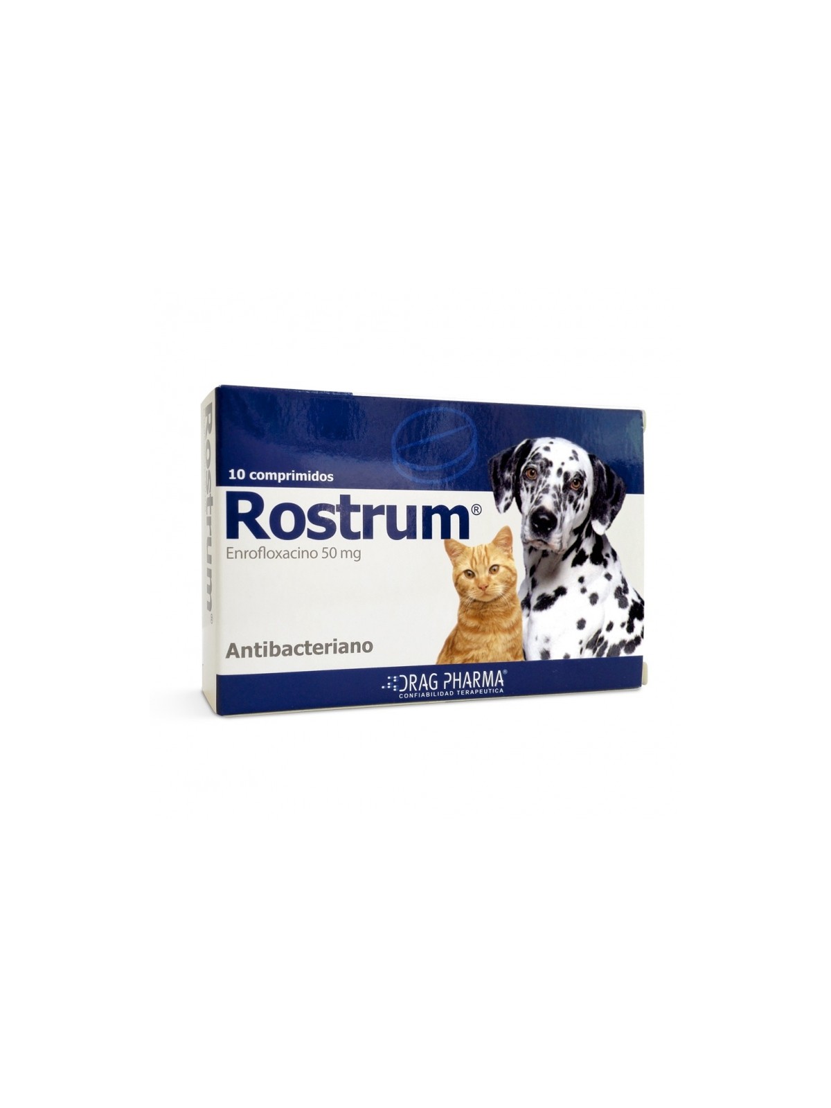 ROSTRUM 50 mg X 10COM