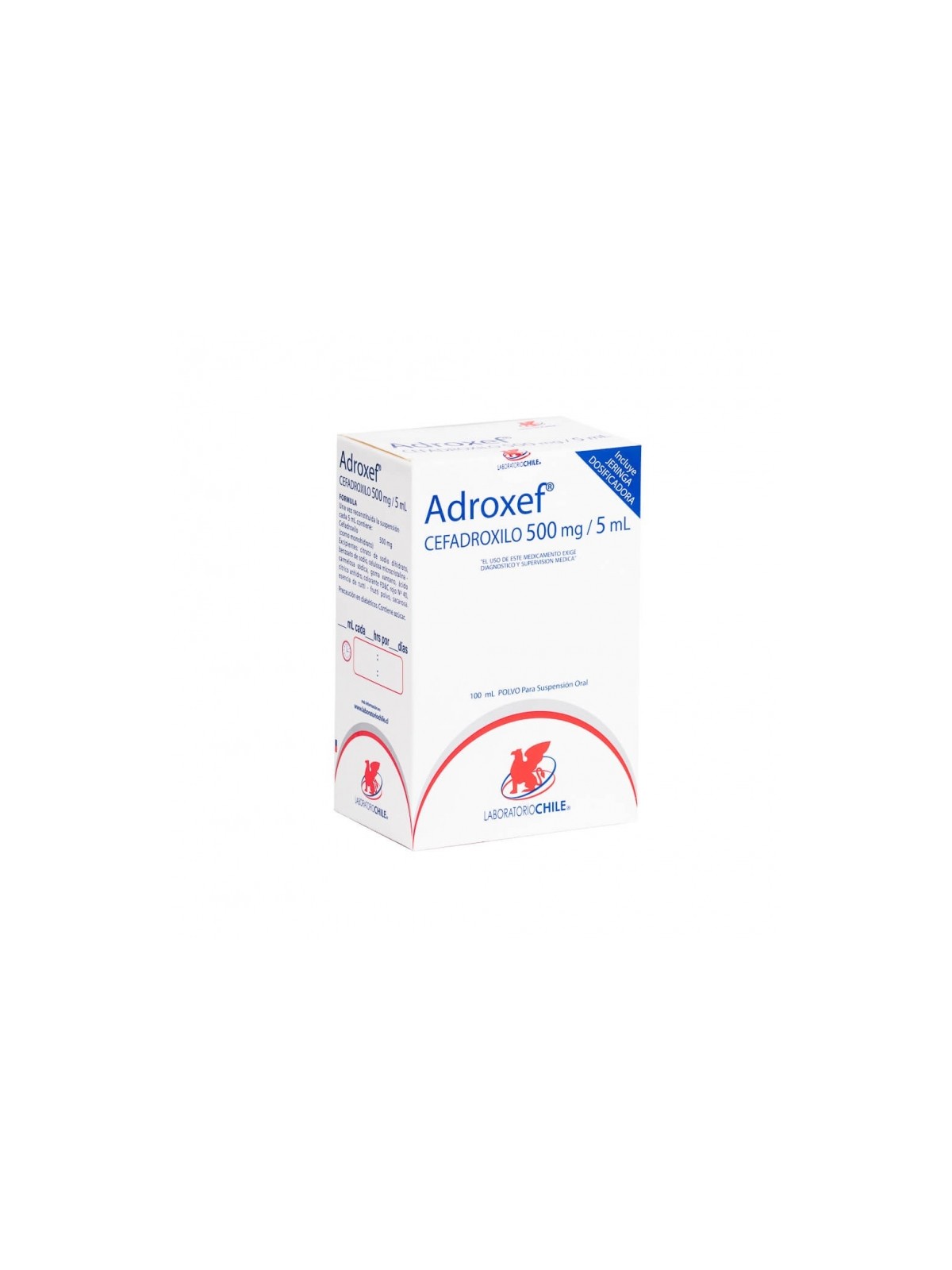 ADROXEF 500mg/5ml S.O.X100ML