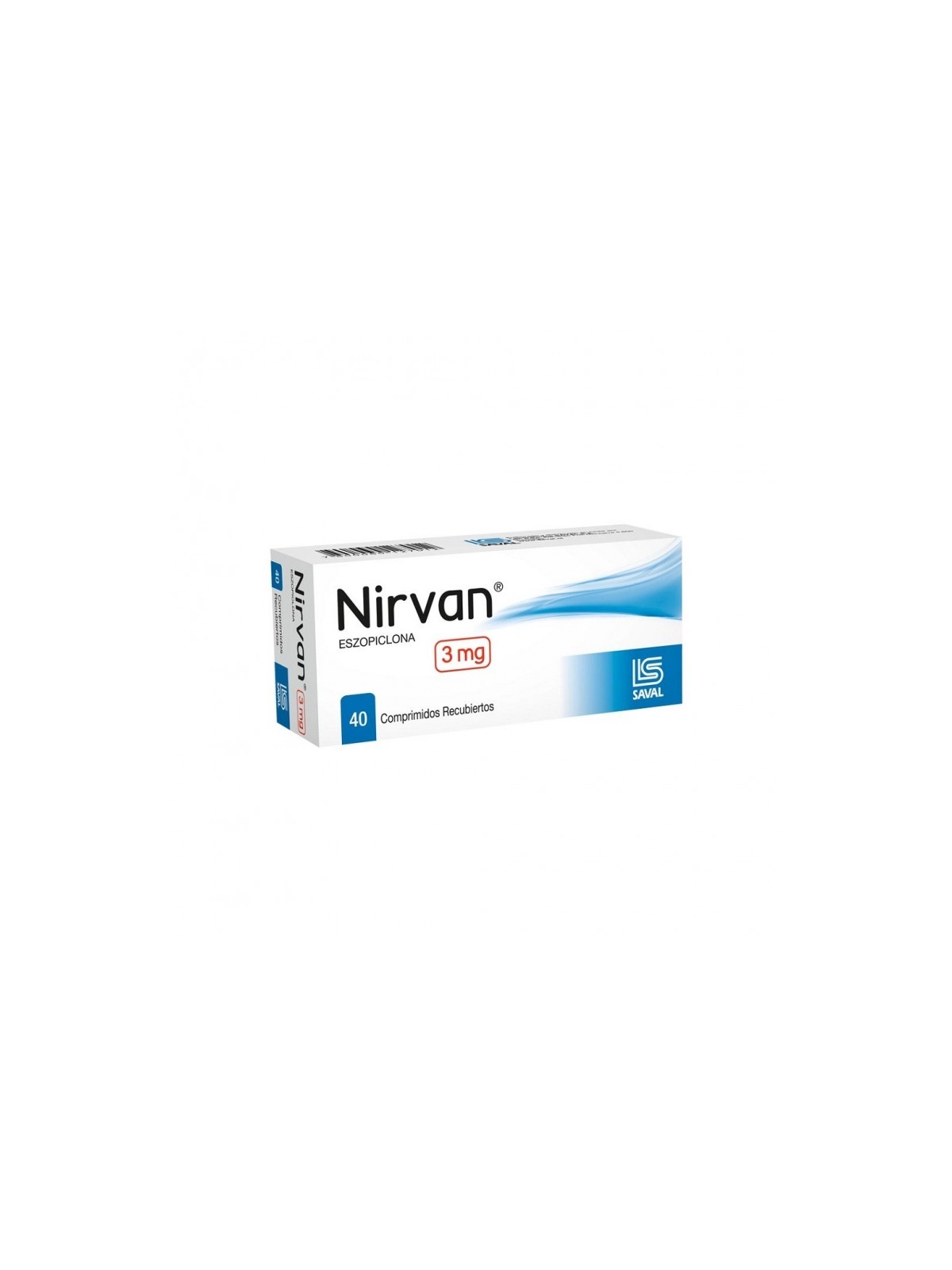 NIRVAN 3MG X 40 COM