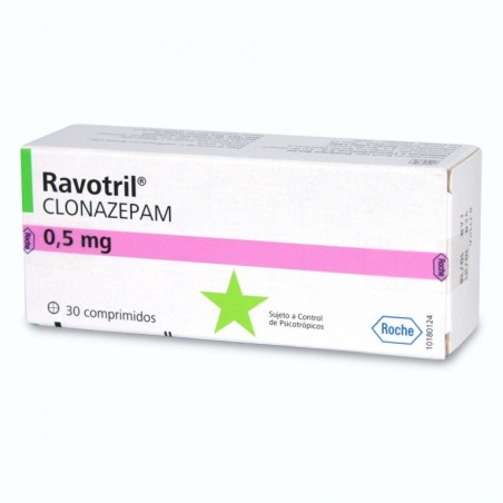 RAVOTRIL  0.5mg X30COM.