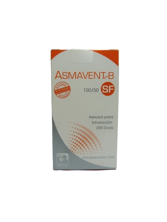 ASMAVENT-B SF 100/50 AEROSOL PARA INHALACIÓN 200DS