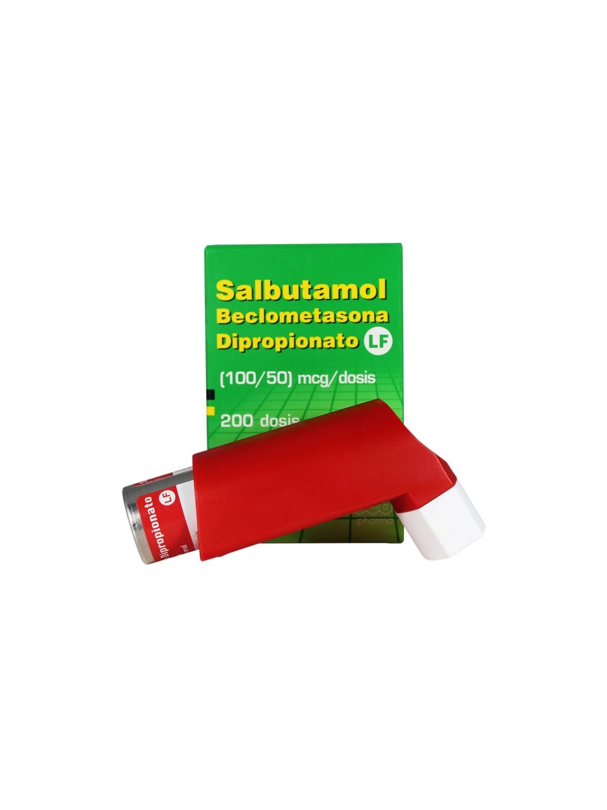 SALBUTAMOL BECLOMETASONA LF 100/50 AEROSOL PARA INHALACIÓN 200DS