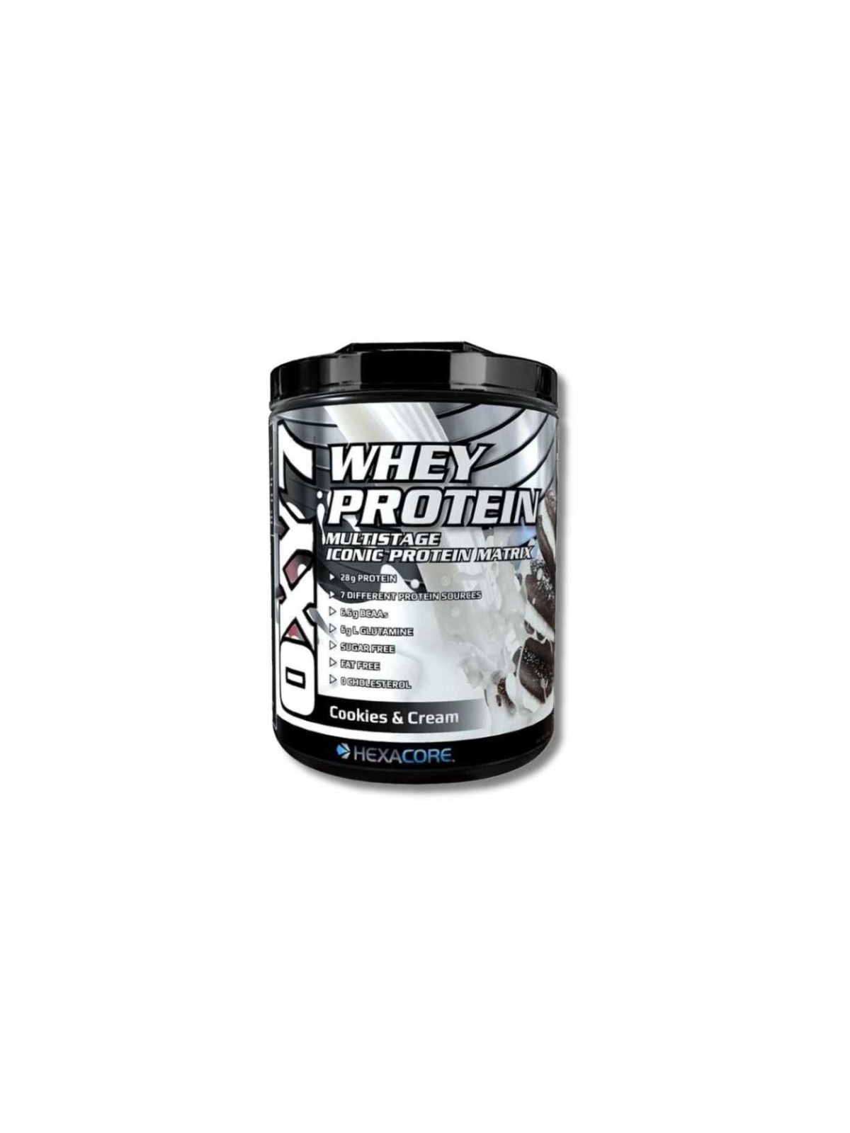 Hexacore Oxy 7 Whey Protein 15 sv Cookies 