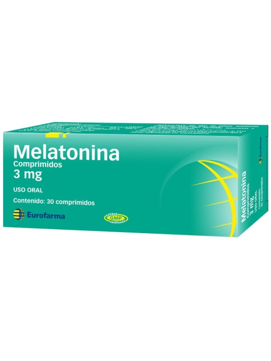 Melatonina 3mg X 30 COM 