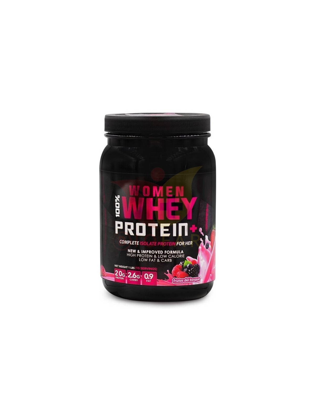 WOMEN WHEY ISOLATE PROTEIN FRUTOS DEL BOSQUE X 2 LBS