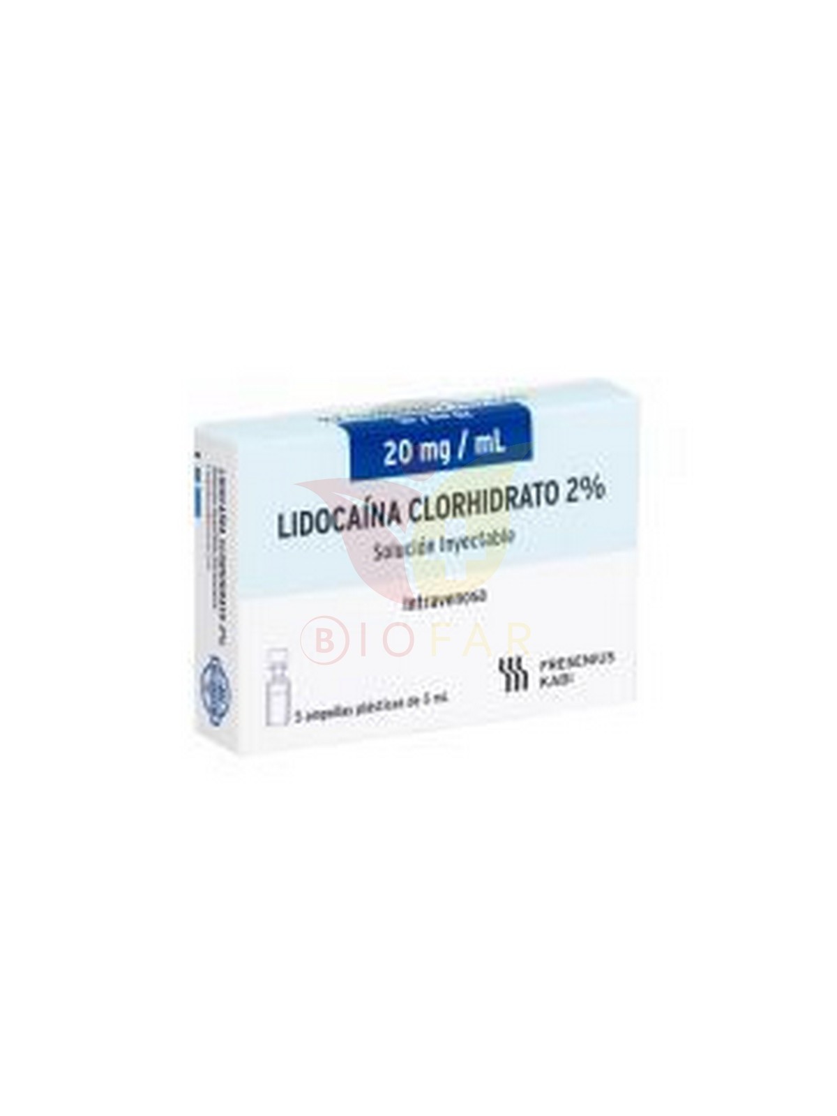 LIDOCAINA 2% AMP X5ML