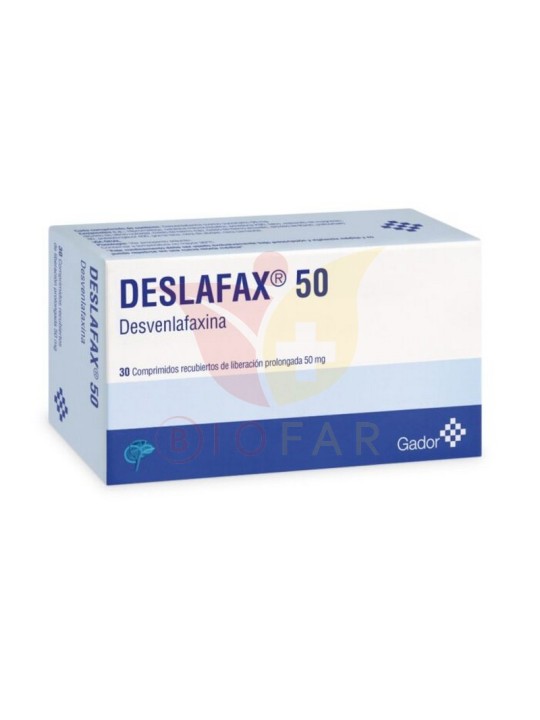 DESLAFAX 50MG X 30 COM