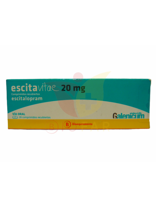 ESCITAVITAE  20mg X 28COM