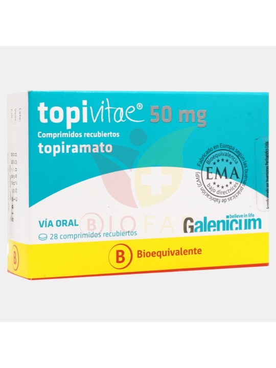 TOPIVITAE 50mg X 28 COM