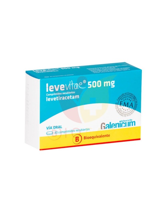 LEVEVITAE 500 MG X 30 COM