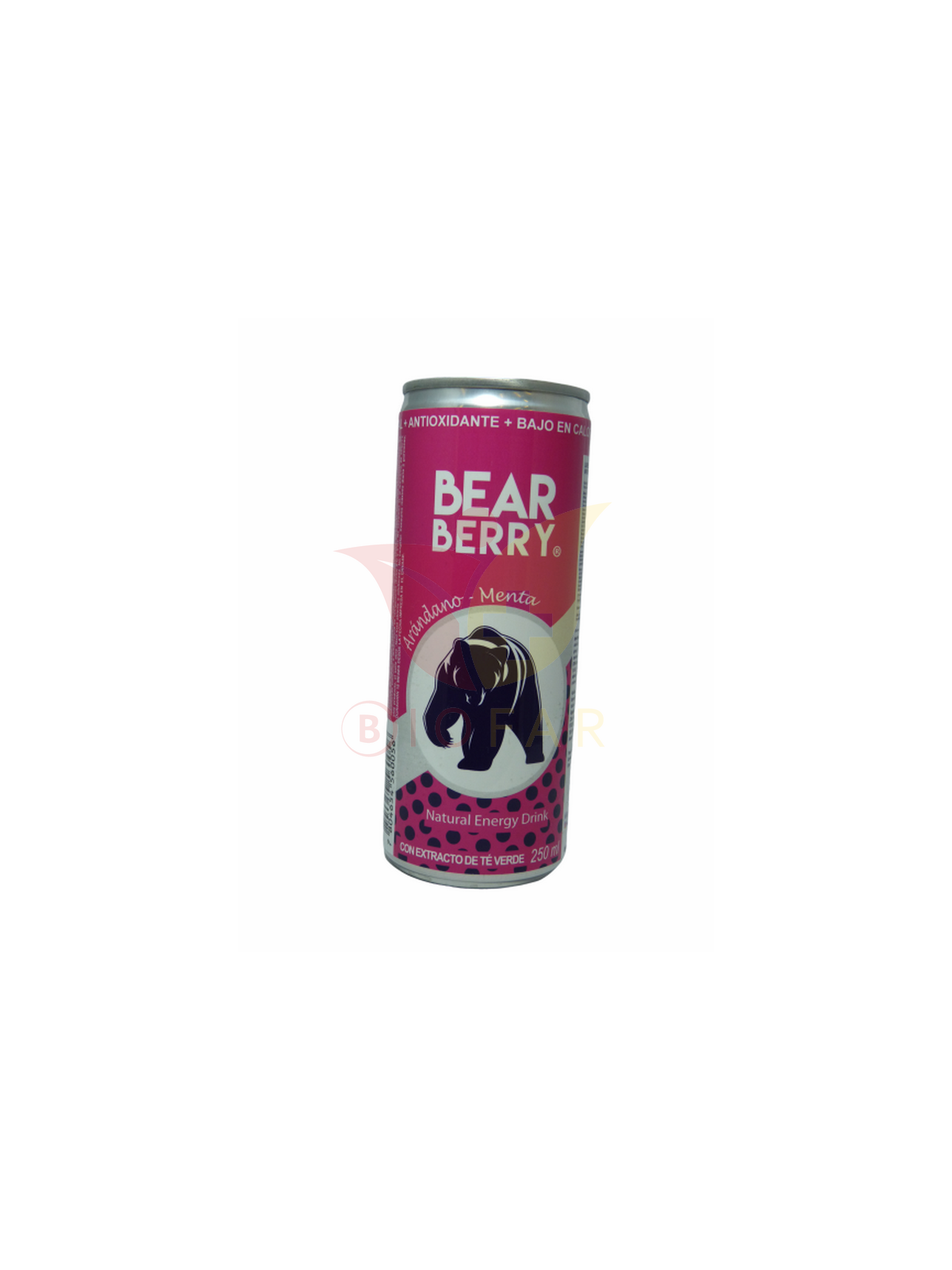 BEAR BERRY ARANDANO MENTA 250ML