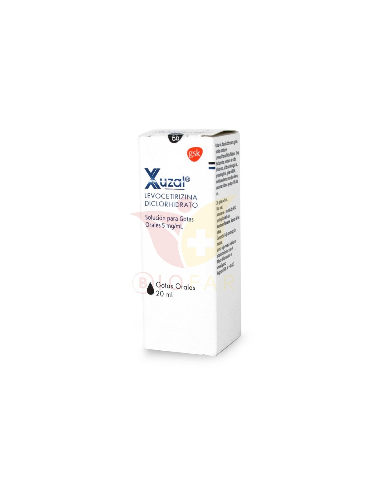 XUZAL GTS 0,5% 20ML