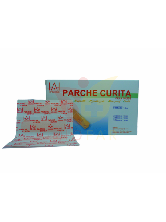 Parches Curita: 100 Unidades (5 Sets)