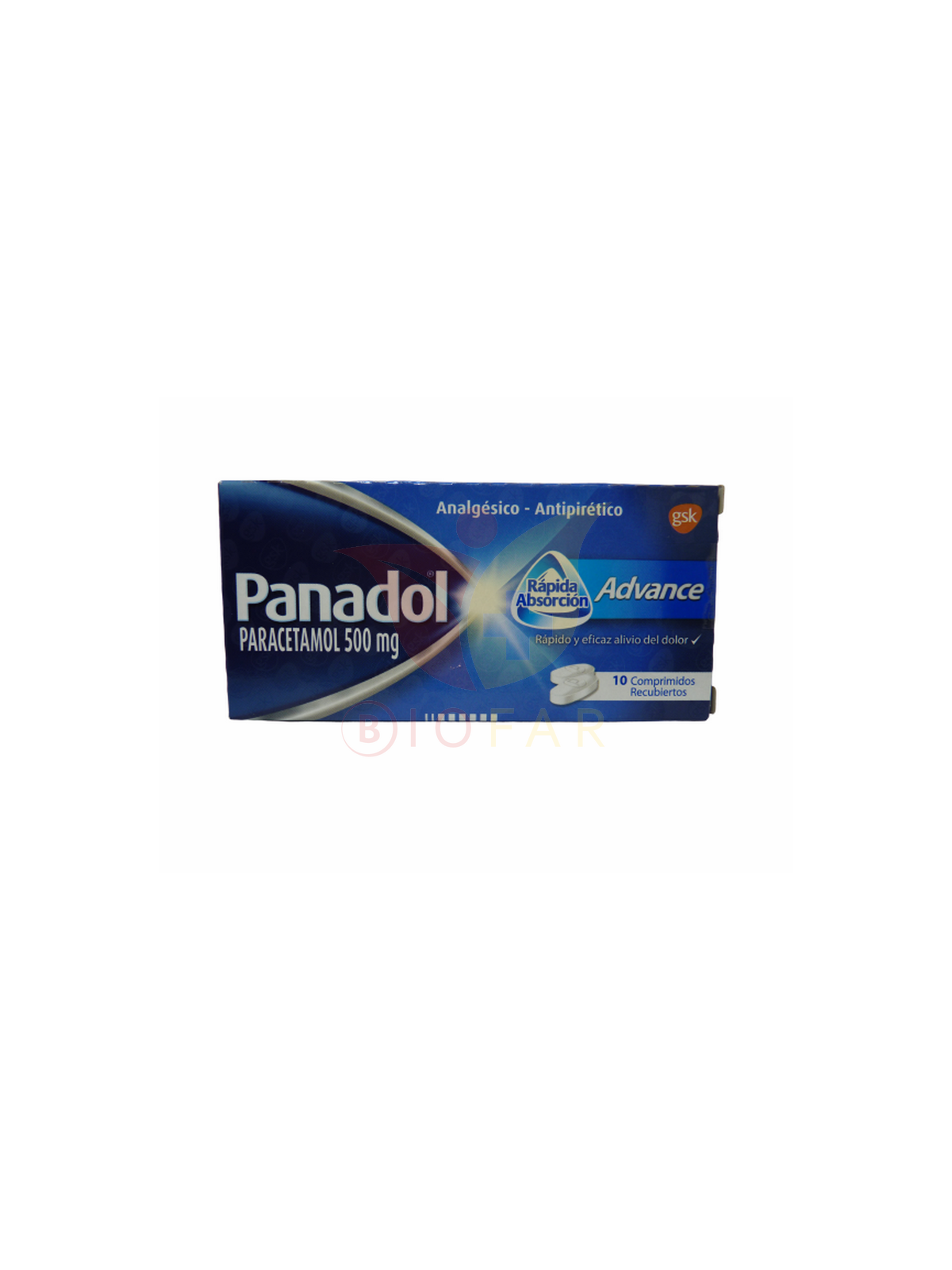 PANADOL 500mg ADVANCE X10COM.REC.