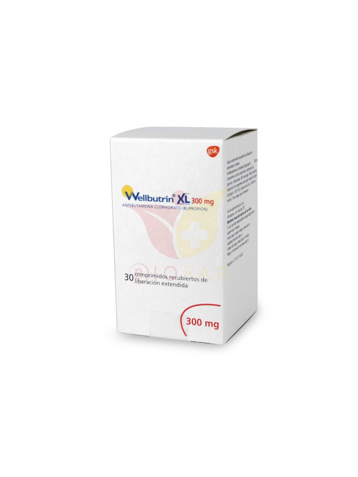 WELLBUTRIN XL 300mg X30COM.REC.