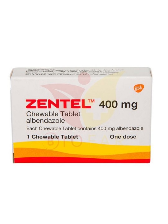 ZENTEL 400mg X3COM.