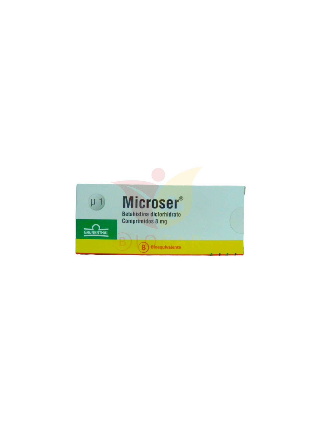 MICROSER 8mg X 30COM