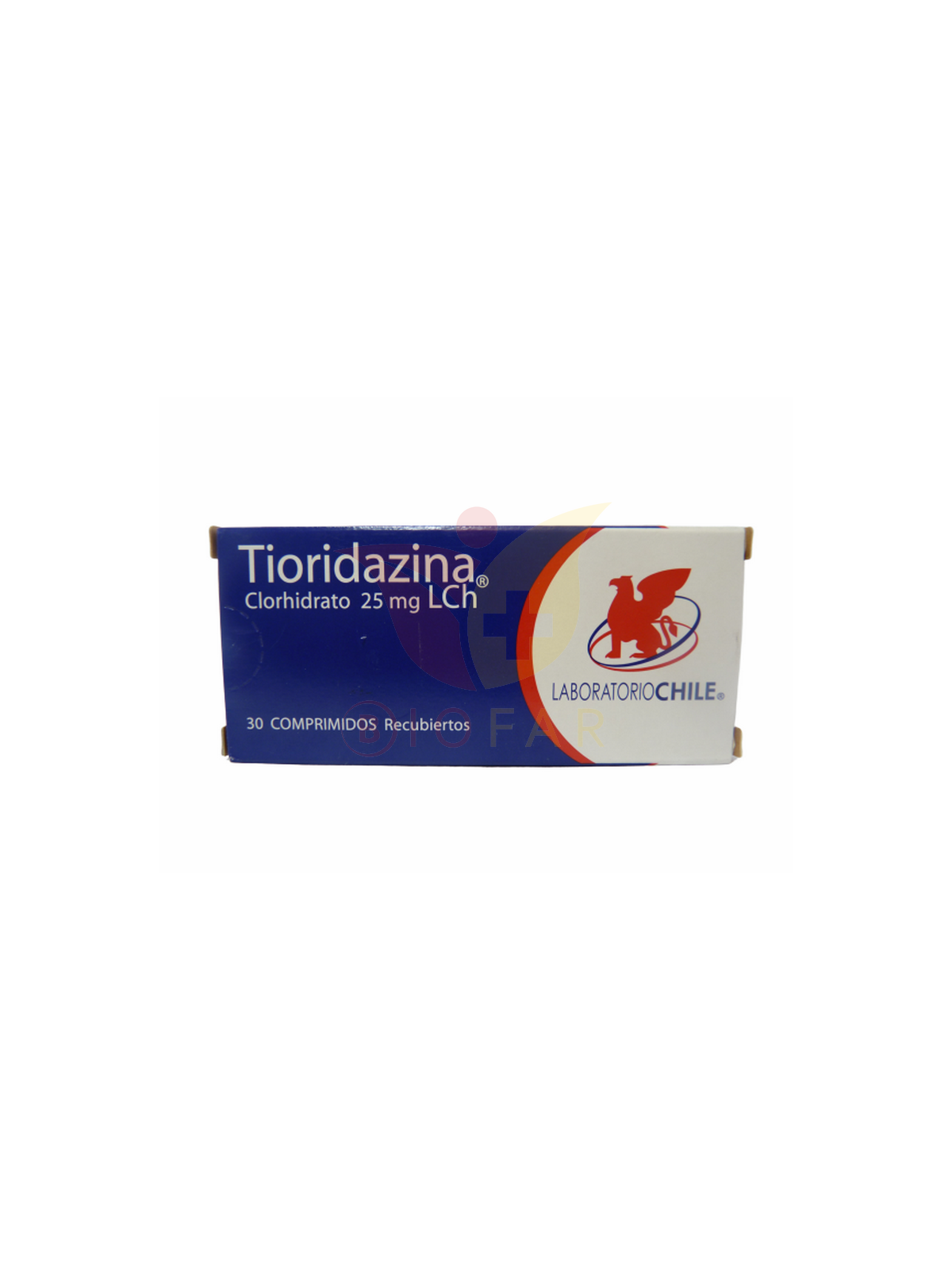 TIORIDAZINA 25mg X30COM.REC.