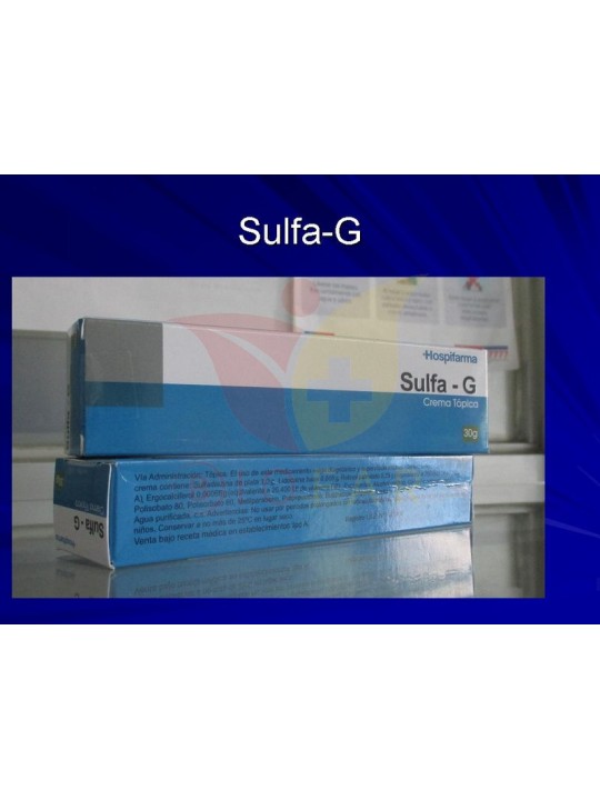 SULFA-G CREMA TOPICA 30G