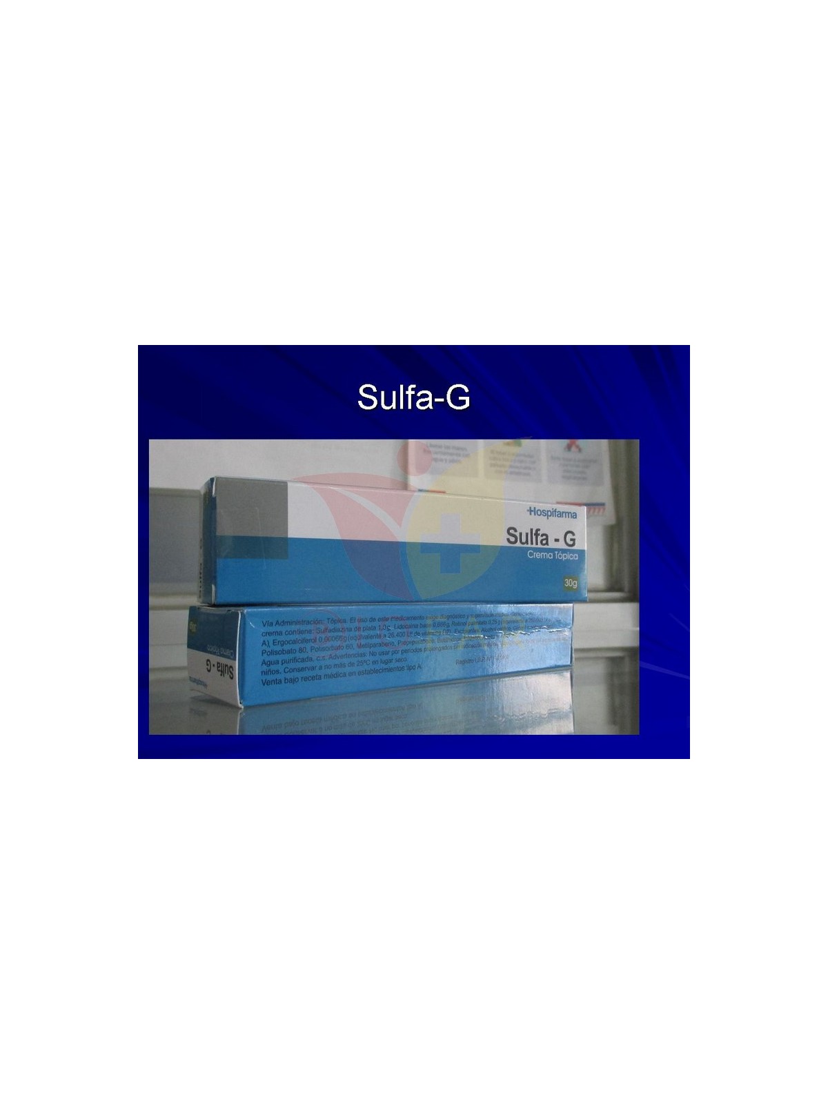 SULFA-G CREMA TOPICA 30G