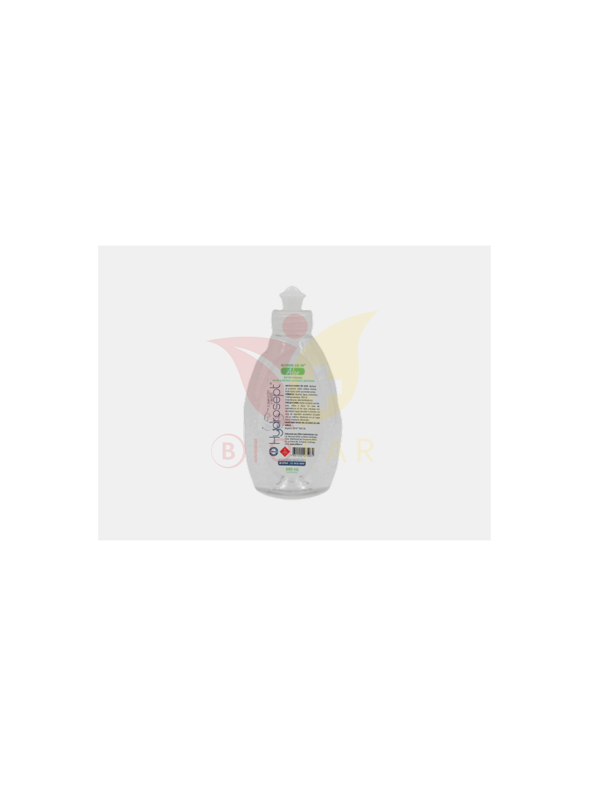 HYDROSEPT ALCOHOL GEL 70 C/ ALOE X 1LT