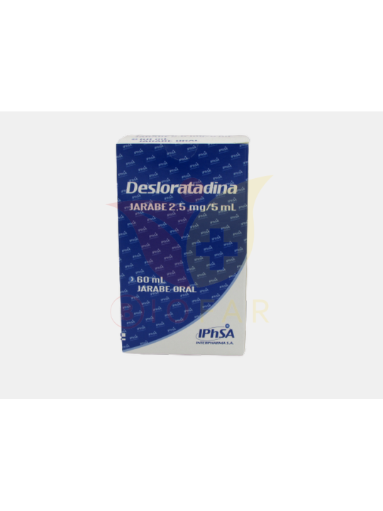 DESLORATADINA 2.5mg/5ml JBE.X60ML