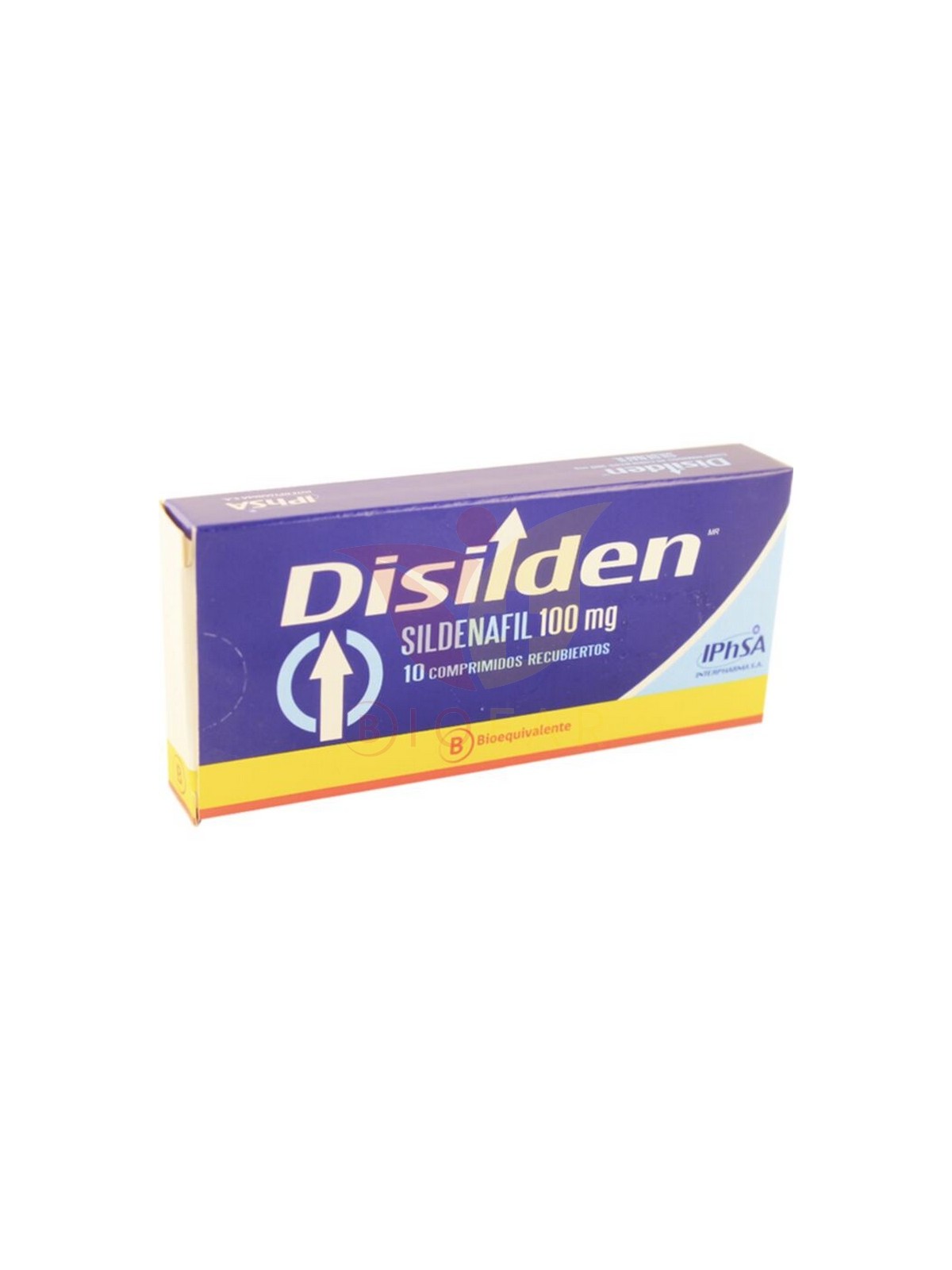 DISILDEN 100 MG X 10 COMP