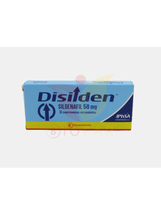 DISILDEN 50 MG X 3 COMP