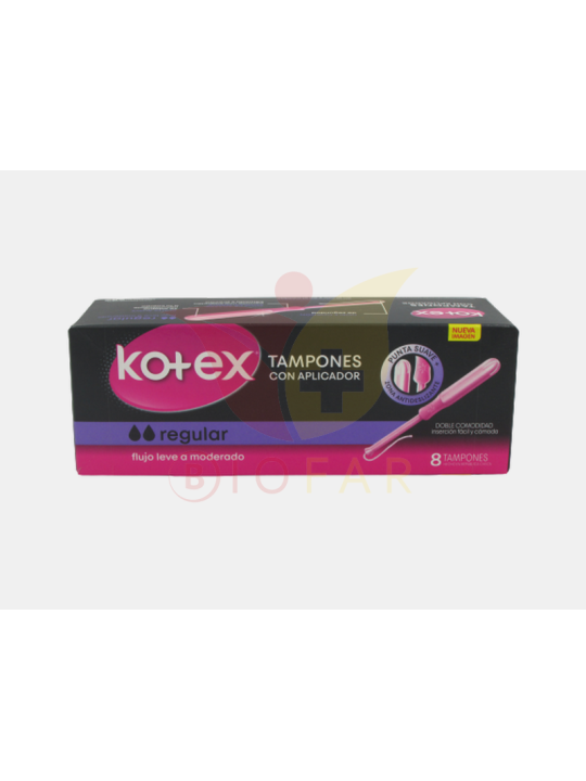 KOTEX TAMPON EVOLUTION REGULAR X8