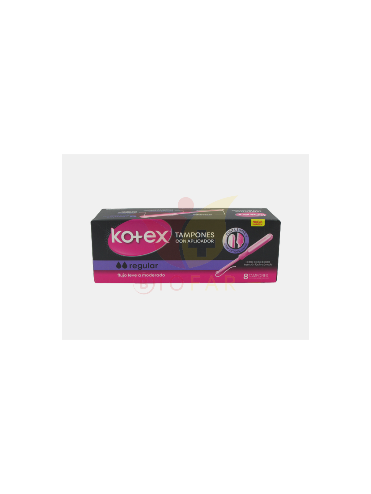 KOTEX TAMPON EVOLUTION REGULAR X8