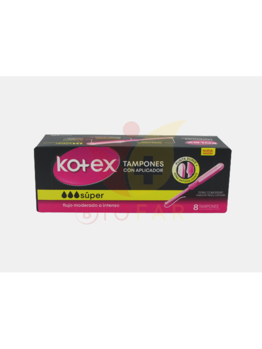 KOTEX TAMPON EVOLUTION SUPER X8