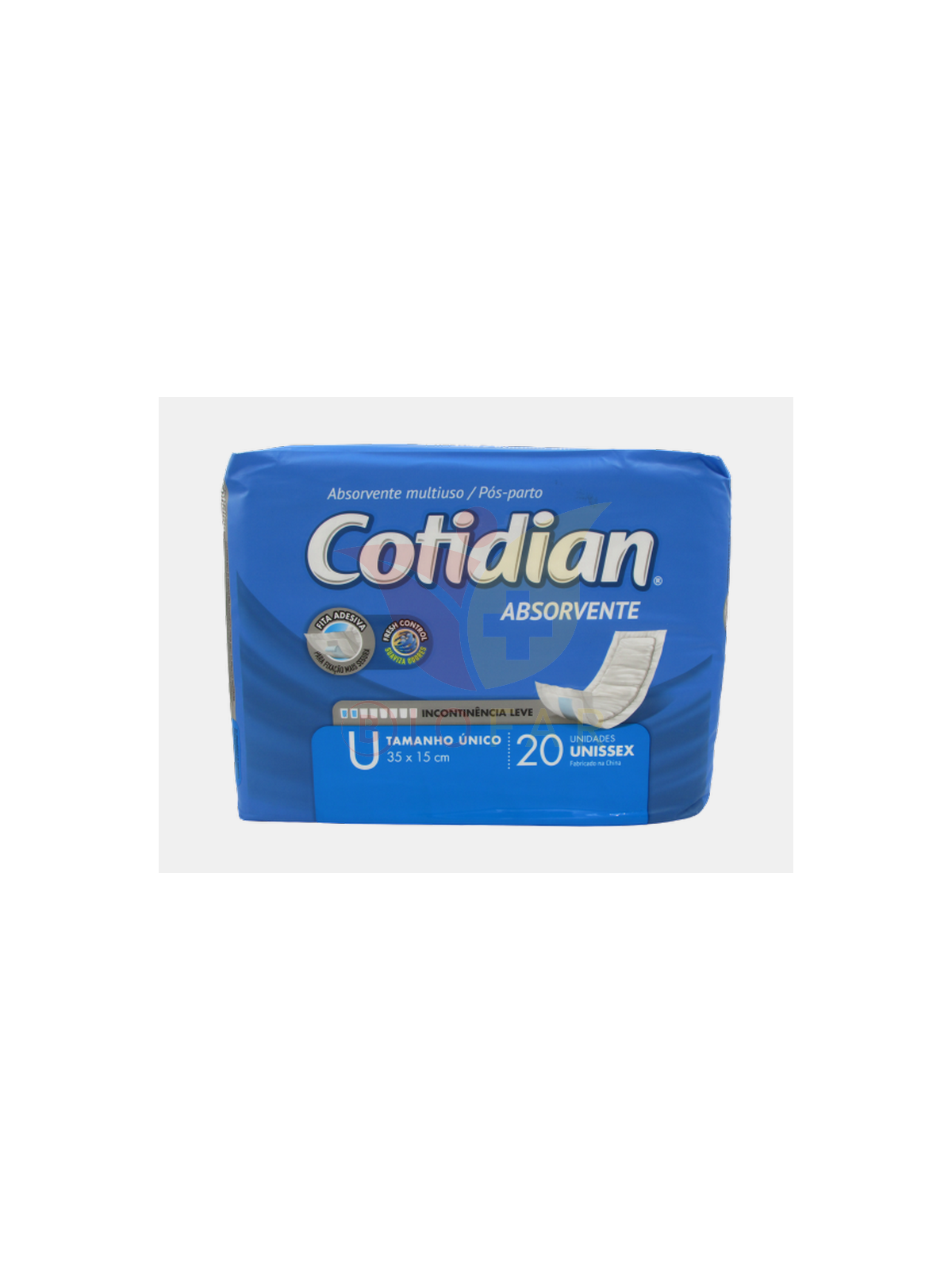 COTIDIAN APOSITO  NORMAL  TAMAÑO UNICO X20