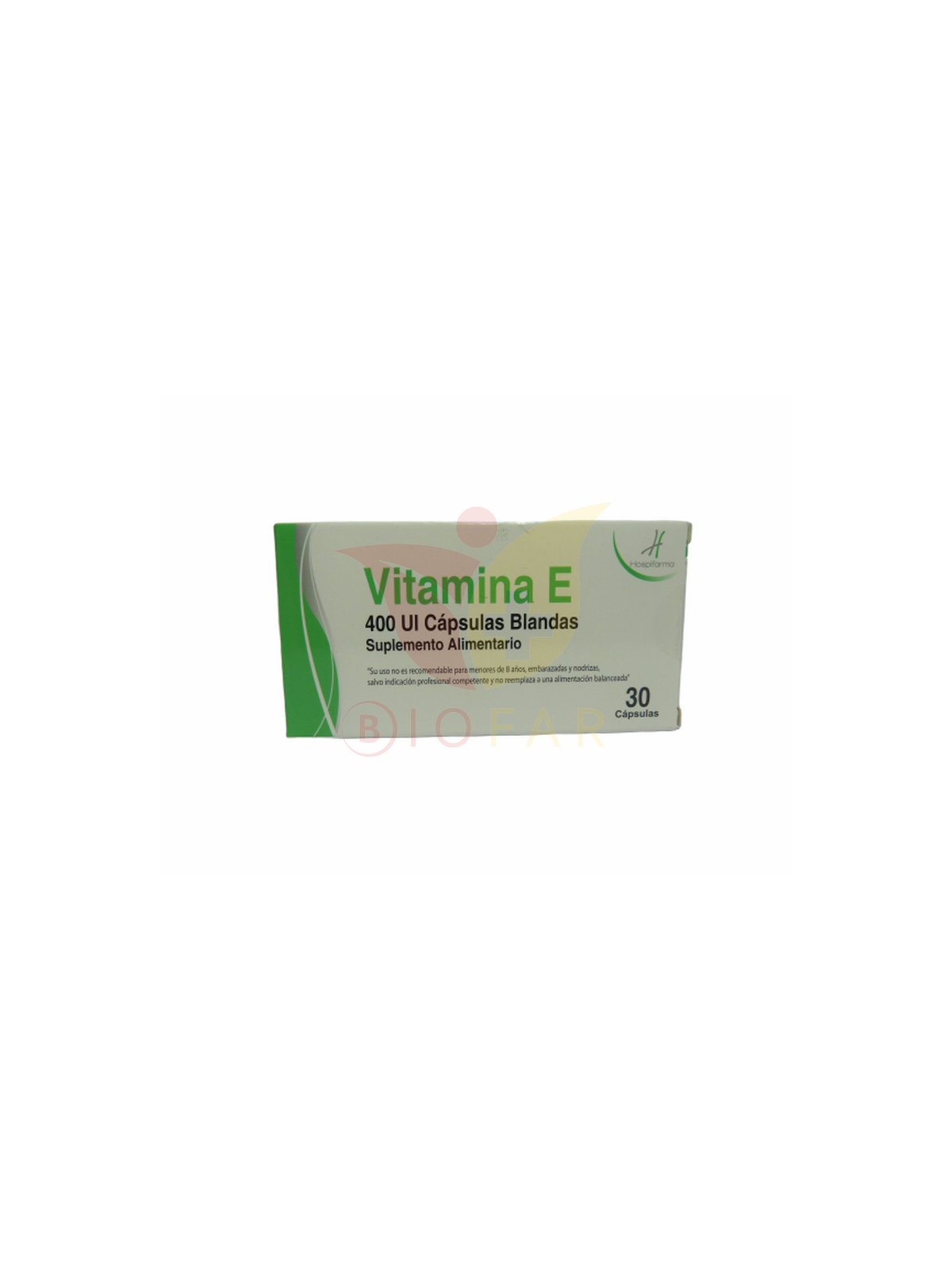 VITAMINA E 400UI X 30 CAP