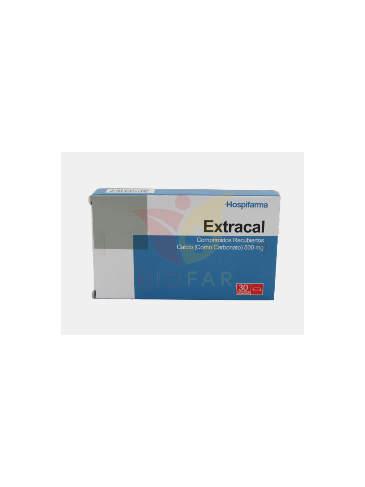 EXTRACAL 500 MG X 30 COMP