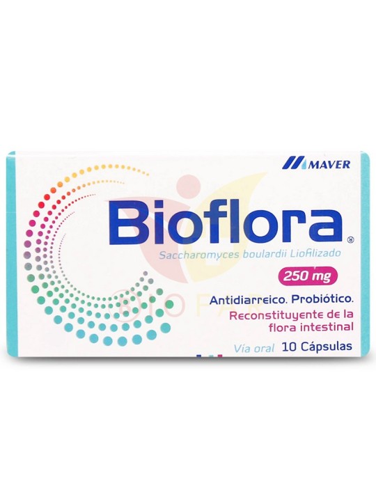 BIOFLORA CAP. 250MG.10