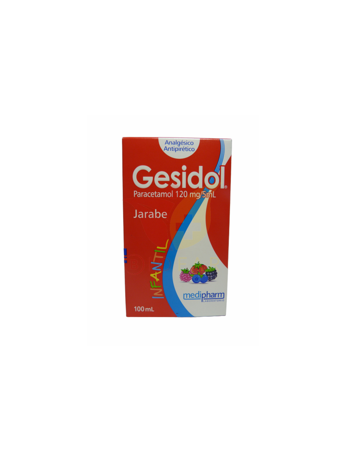 GESIDOL JARABE 120mg/5ml X100ML