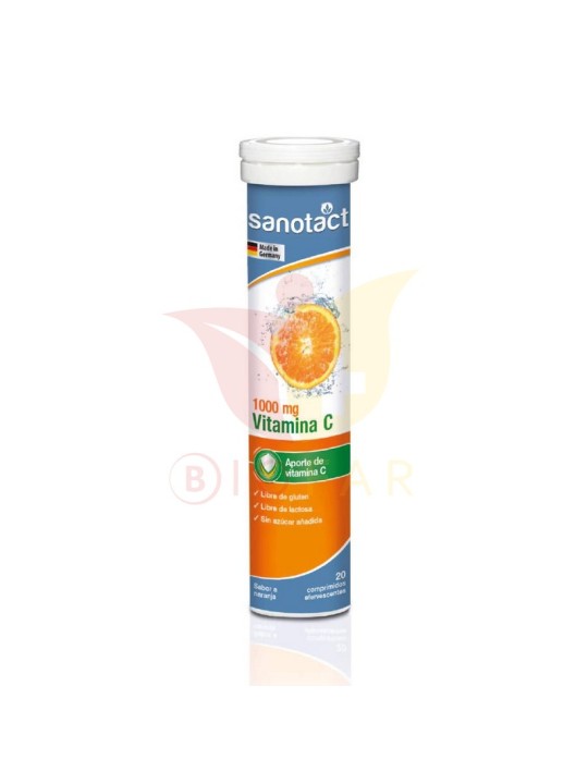 VITAMINA C  TAB EFE 1GR X 20 COMP SABOR NARANJA