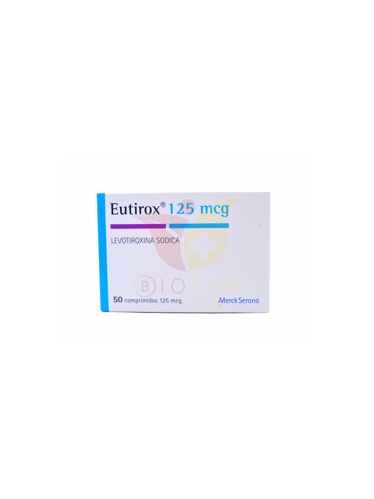 EUTIROX (R) 125mcg X50COM.