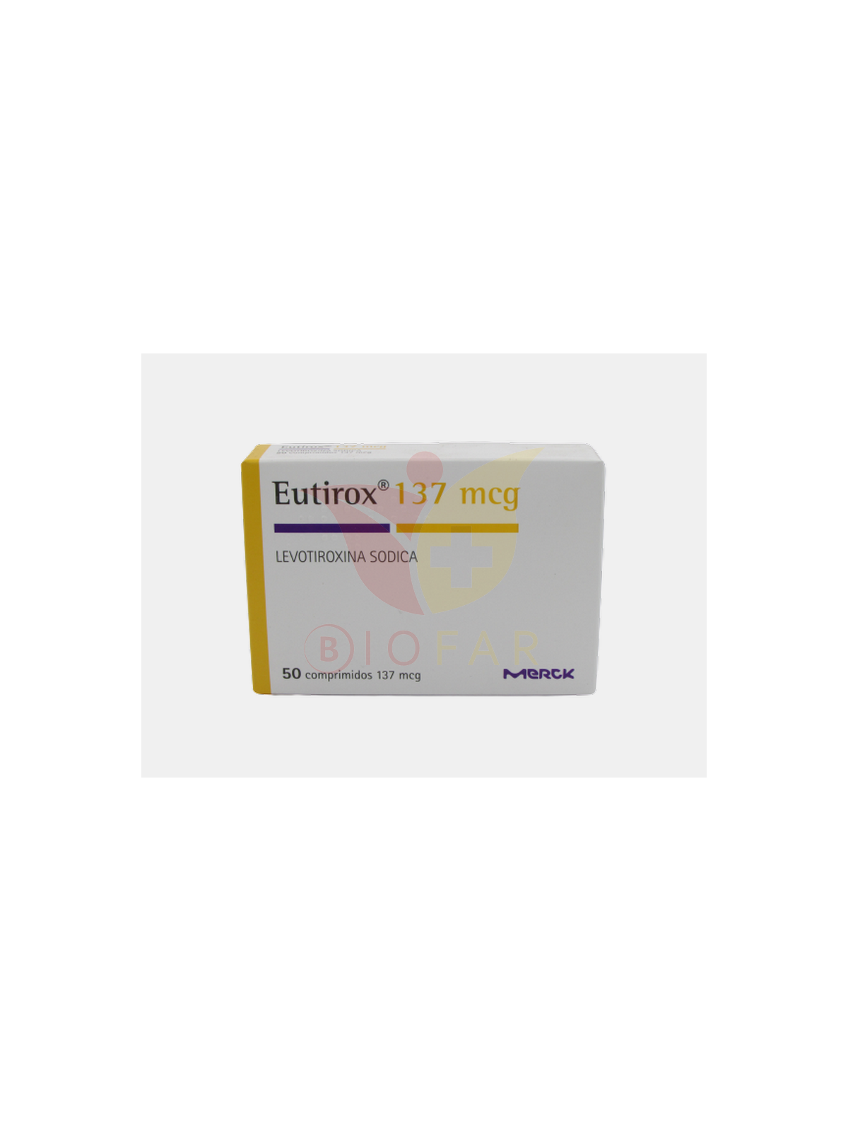 EUTIROX (R) 137mcg X50COM.