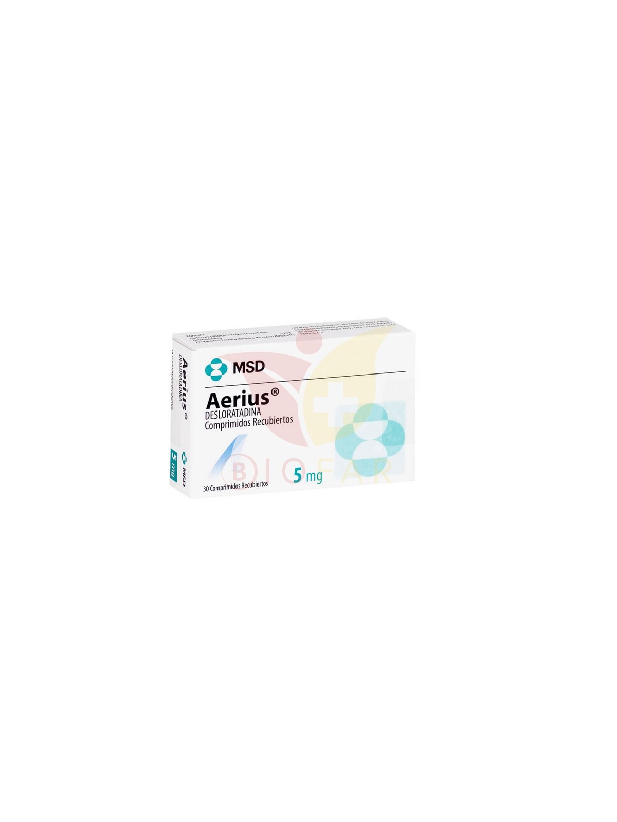 AERIUS 5MG X 30 COMP