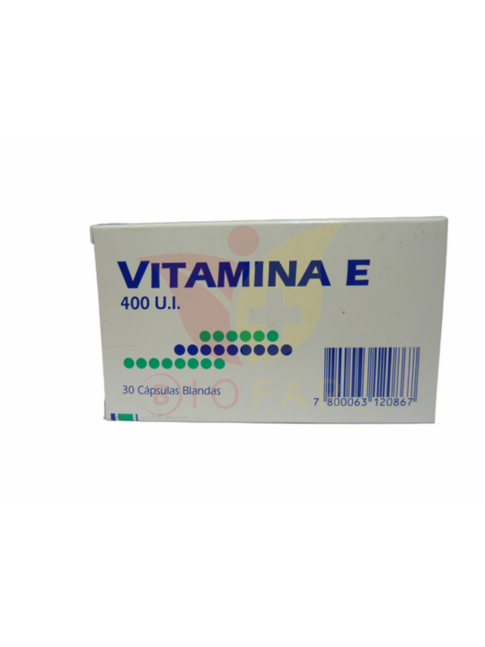 VITAMINA E 400UI X 30 CAP