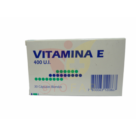 VITAMINA E 400UI X 30 CAP