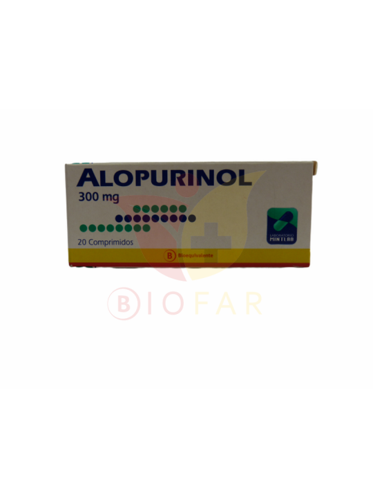 ALOPURINOL 300mg X20COM.