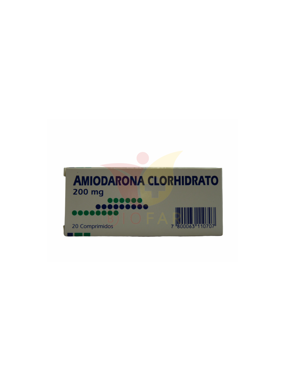 AMIODARONA 200mg X20COM.