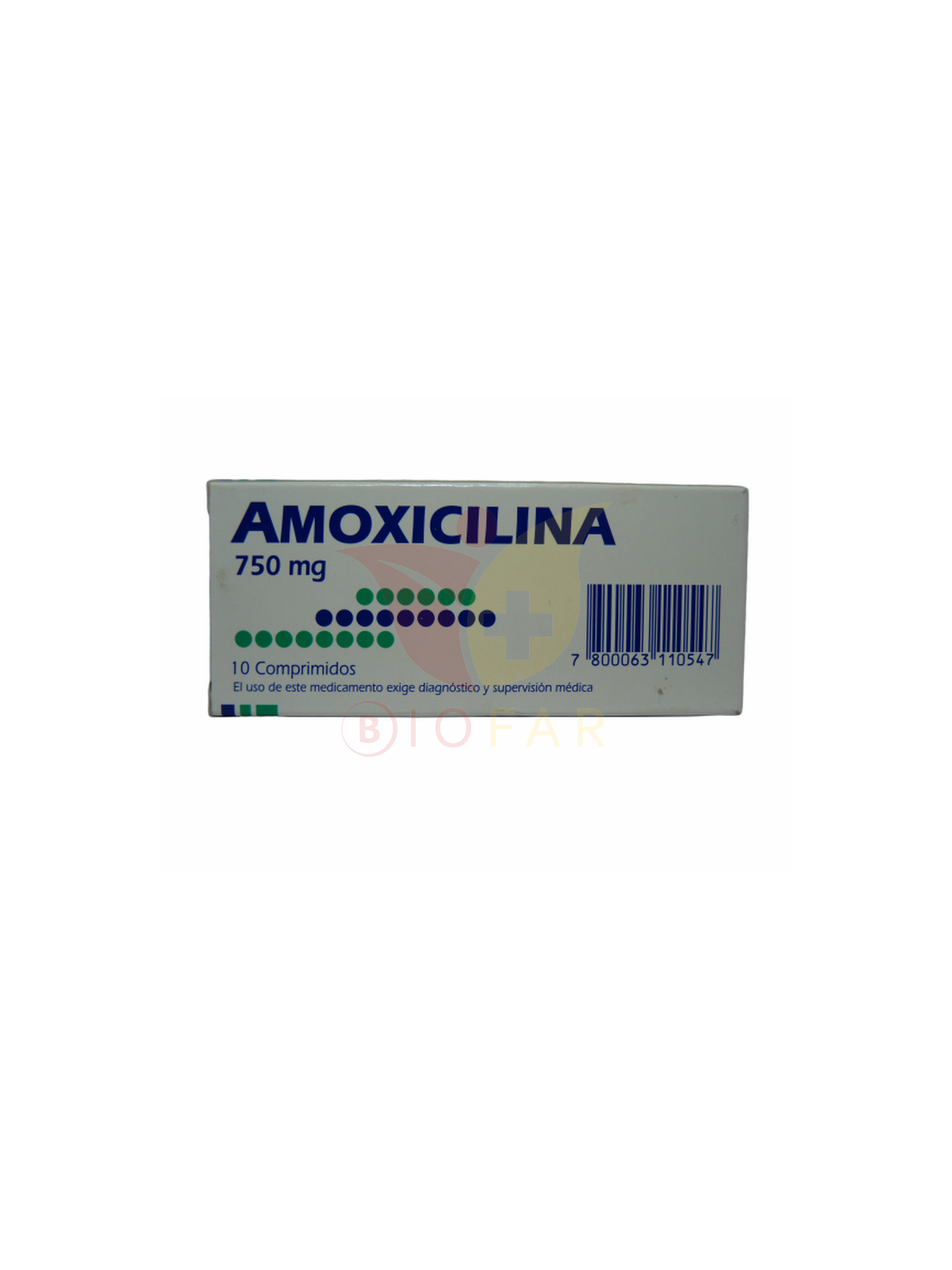 AMOXICILINA 750mg X10COM.