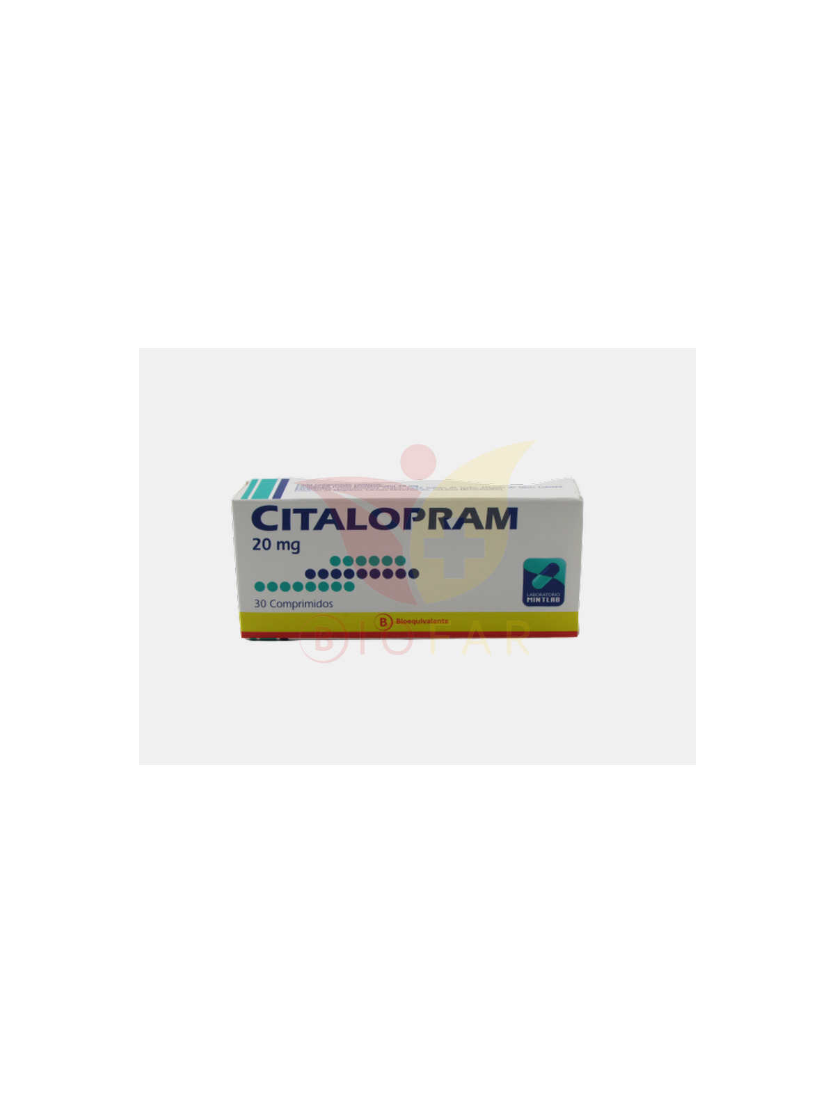 CITALOPRAM 20mg X 30COM