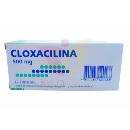 CLOXACILINA 500mg X12COM.